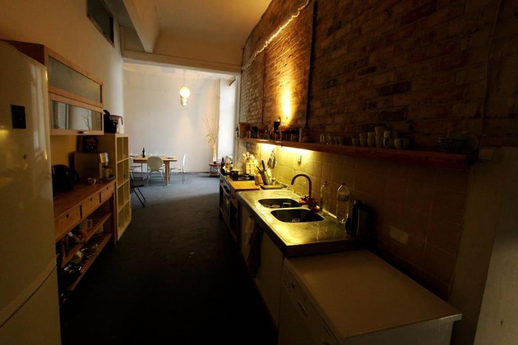 柏林200Qm Loft For Friends And Family - On The Spree!公寓 外观 照片