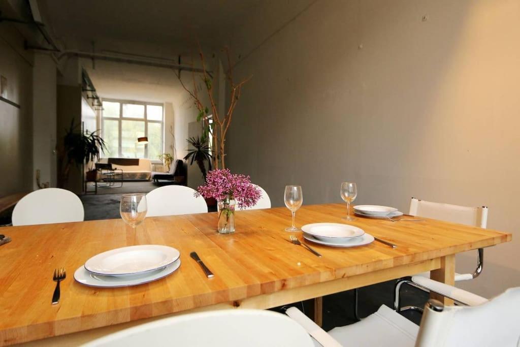 柏林200Qm Loft For Friends And Family - On The Spree!公寓 外观 照片
